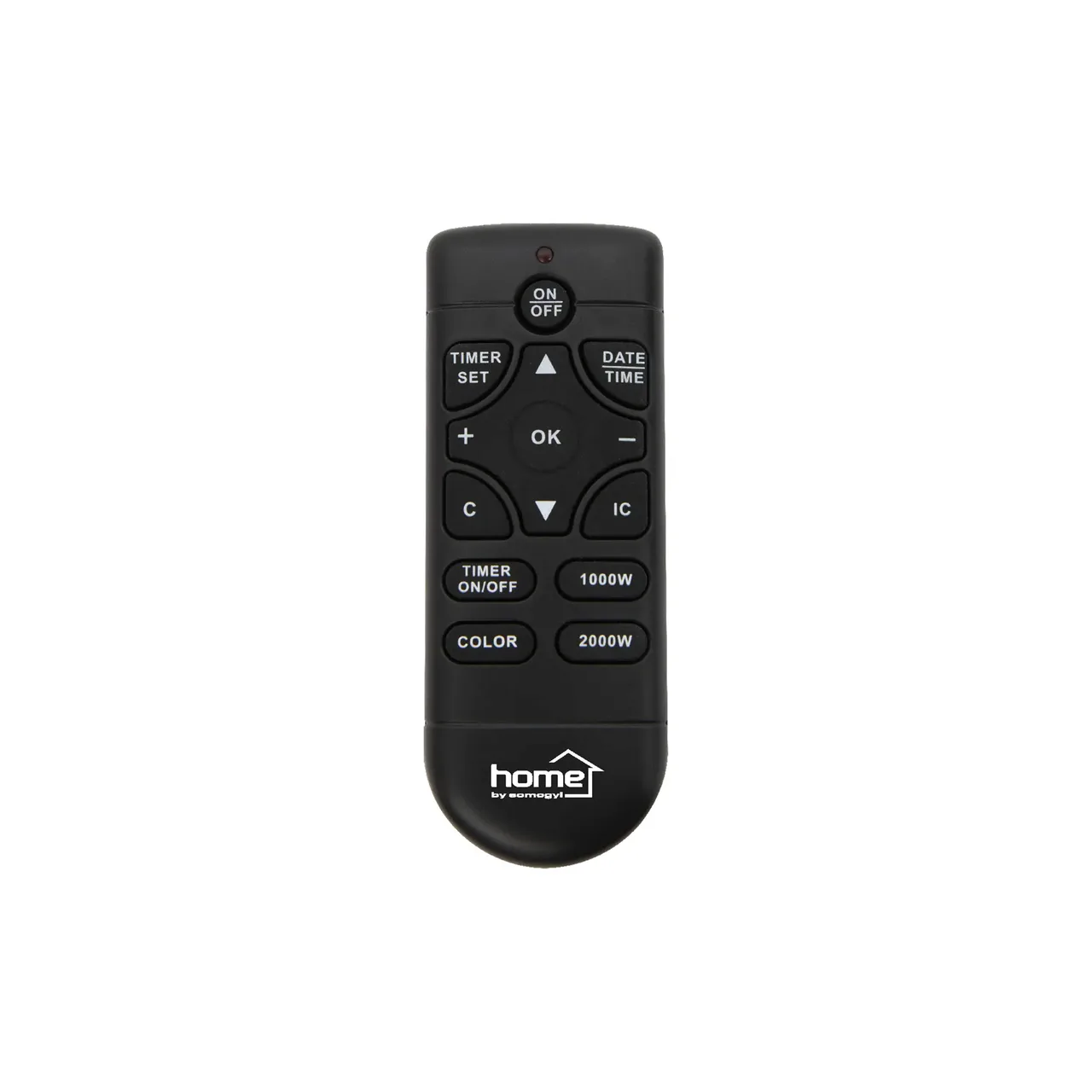 Semineu electric incorporabil, 2 trepte de incalzire 1000 W / 2000 W, efect de lemn care arde si de flacara reala, sesizare deschidere geam, protectie impotriva supraincalzirii Home FKKI 05 3